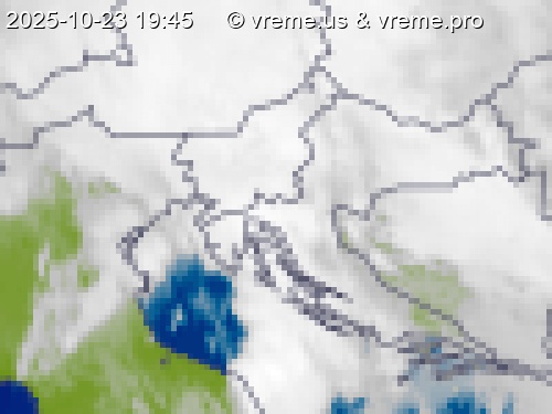 Oblačnost Slovenija