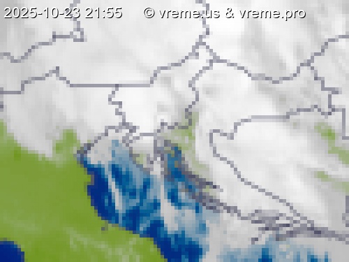 Oblačnost Slovenija