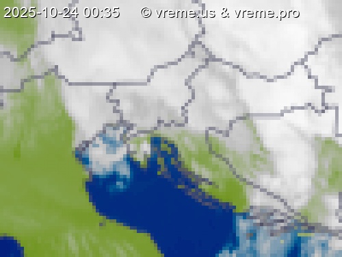 Oblačnost Slovenija