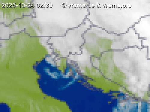 Oblačnost Slovenija