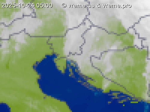 Oblačnost Slovenija