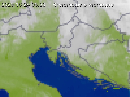 Oblačnost Slovenija