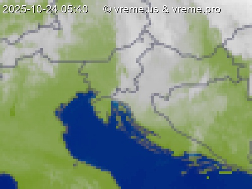 Oblačnost Slovenija