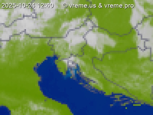 Oblačnost Slovenija
