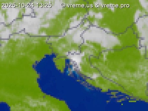 Oblačnost Slovenija