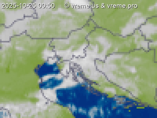 Oblačnost Slovenija