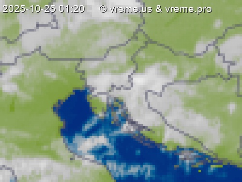 Oblačnost Slovenija