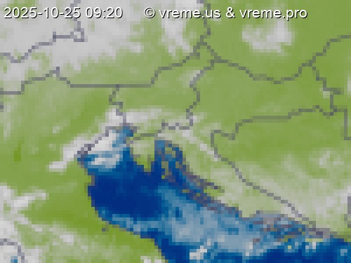 Oblačnost Slovenija