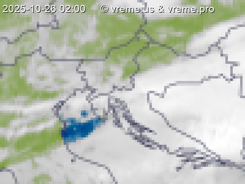 Oblačnost Slovenija