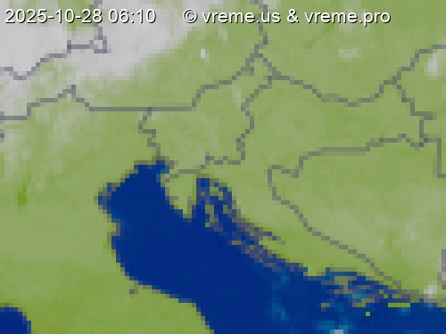 Oblačnost Slovenija