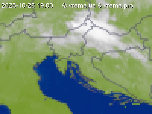 Oblačnost Slovenija
