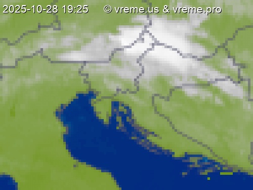 Oblačnost Slovenija