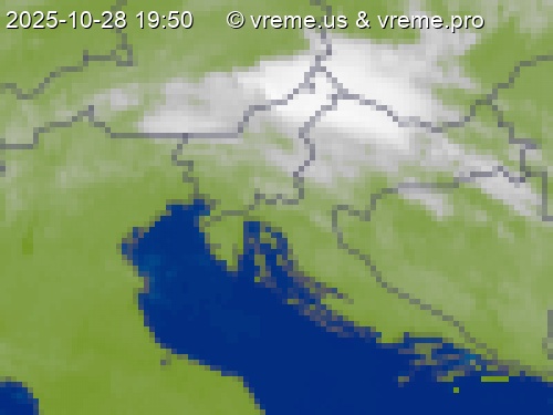 Oblačnost Slovenija
