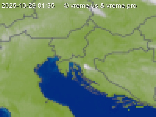 Oblačnost Slovenija