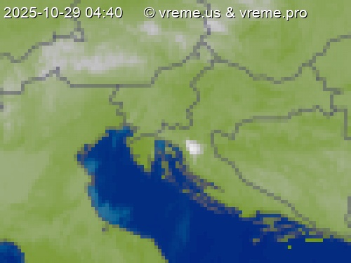 Oblačnost Slovenija
