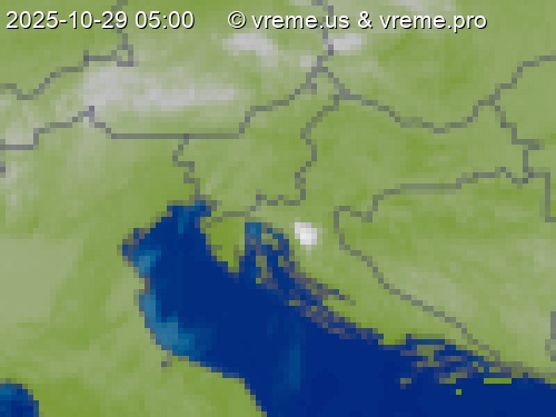 Oblačnost Slovenija