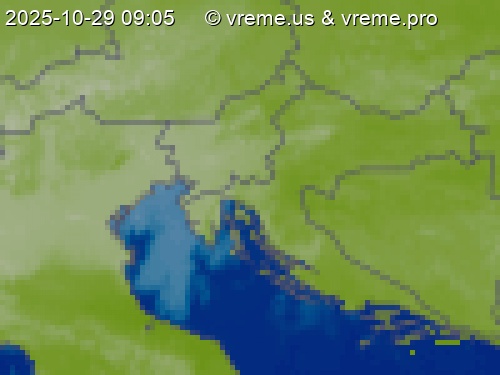 Oblačnost Slovenija