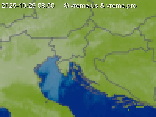 Oblačnost Slovenija