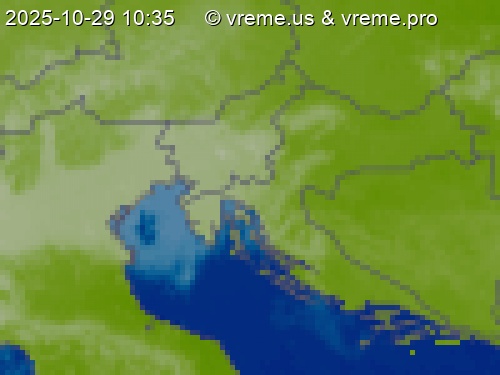 Oblačnost Slovenija