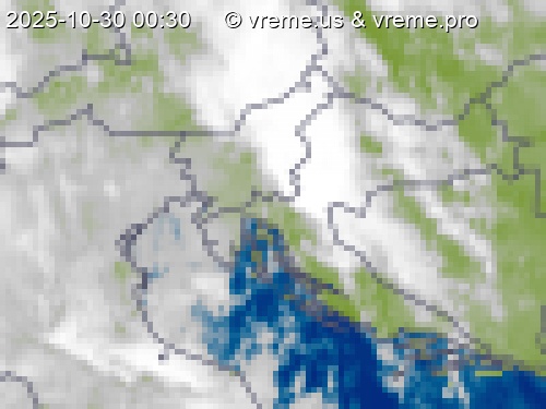 Oblačnost Slovenija