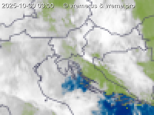Oblačnost Slovenija