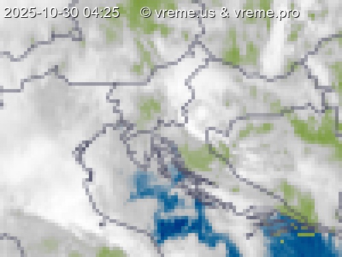 Oblačnost Slovenija