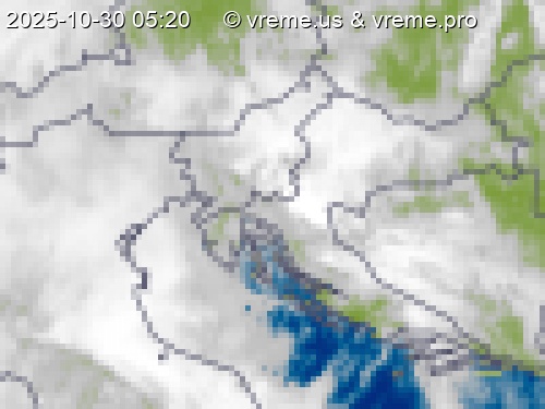 Oblačnost Slovenija