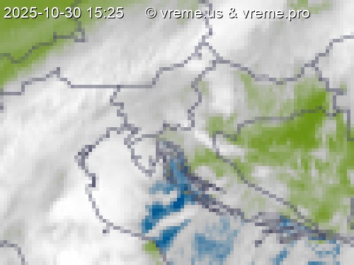 Oblačnost Slovenija