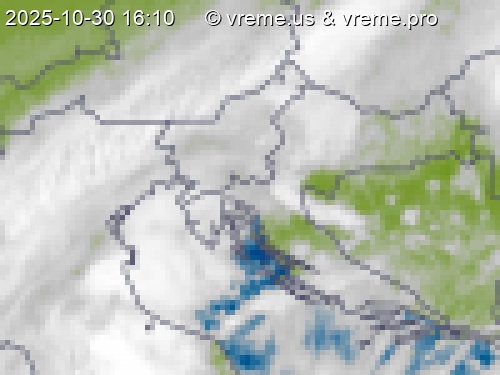 Oblačnost Slovenija