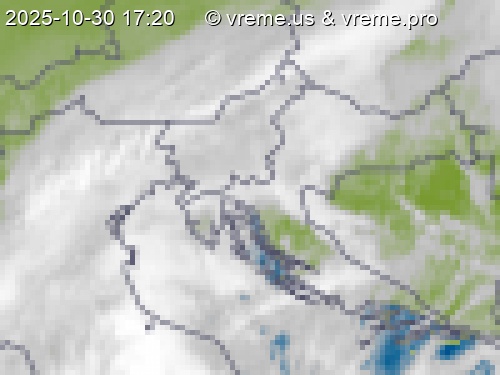 Oblačnost Slovenija