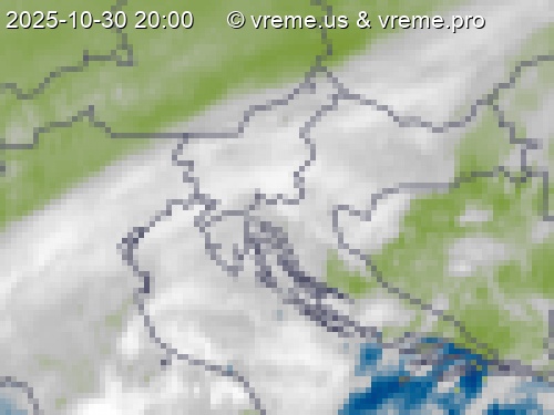 Oblačnost Slovenija