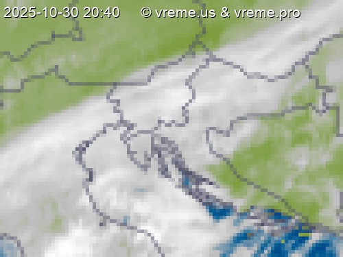 Oblačnost Slovenija