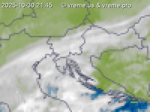 Oblačnost Slovenija