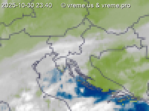 Oblačnost Slovenija