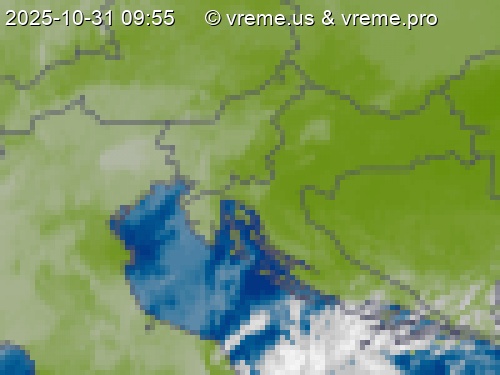 Oblačnost Slovenija