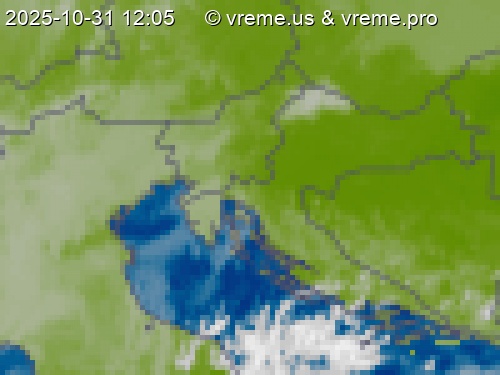 Oblačnost Slovenija