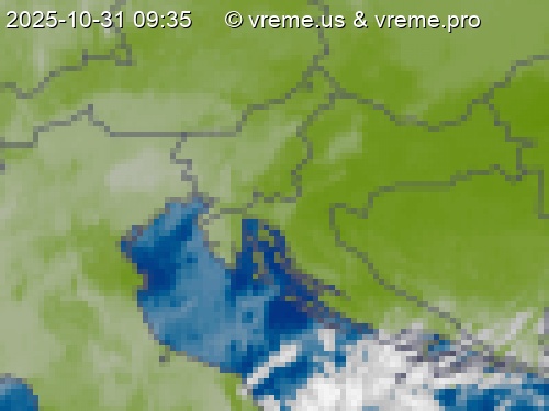 Oblačnost Slovenija