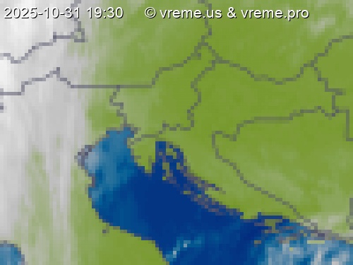 Oblačnost Slovenija