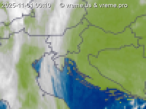 Oblačnost Slovenija