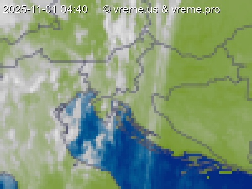 Oblačnost Slovenija