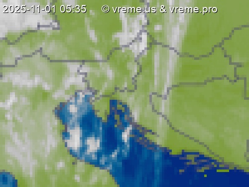 Oblačnost Slovenija