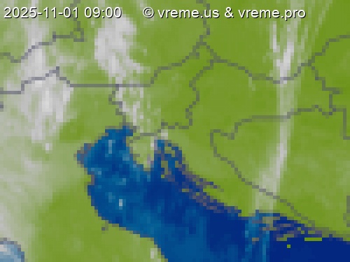 Oblačnost Slovenija