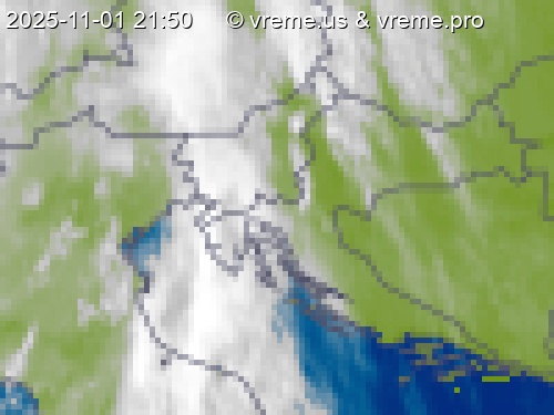 Oblačnost Slovenija