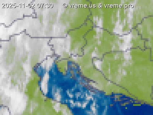 Oblačnost Slovenija