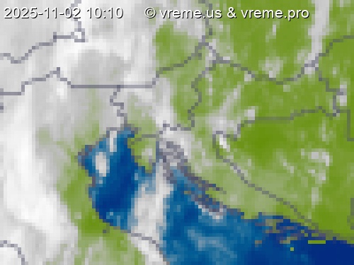 Oblačnost Slovenija