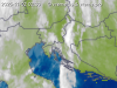 Oblačnost Slovenija