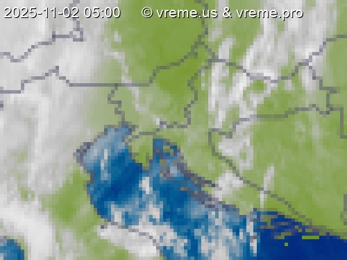Oblačnost Slovenija