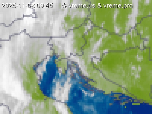 Oblačnost Slovenija