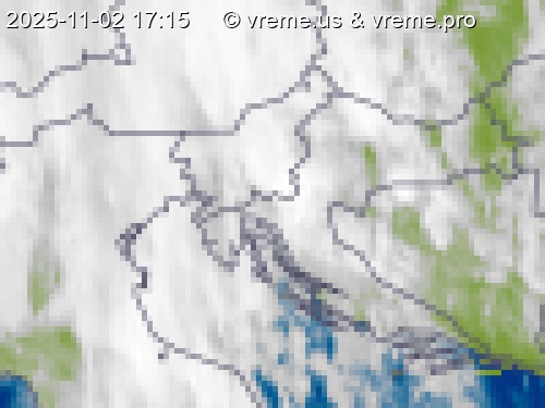 Oblačnost Slovenija