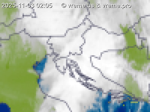 Oblačnost Slovenija